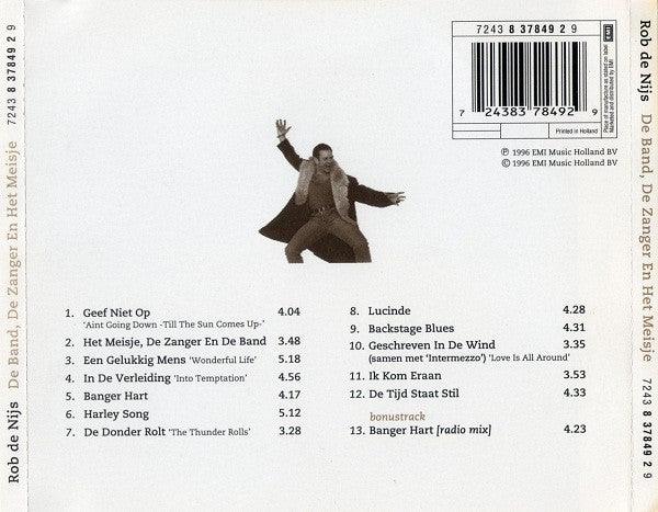 Rob de Nijs : De Band, De Zanger En Het Meisje (CD, Album)