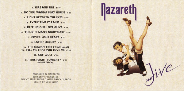 Nazareth (2) : No Jive (CD, Album)