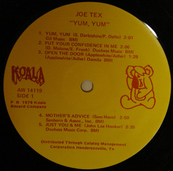 Joe Tex : Yum Yum (LP, Comp)