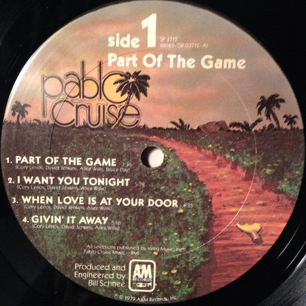Pablo Cruise : Part Of The Game (LP, Album, Ter)