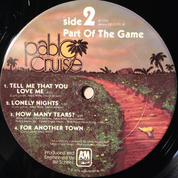 Pablo Cruise : Part Of The Game (LP, Album, Ter)