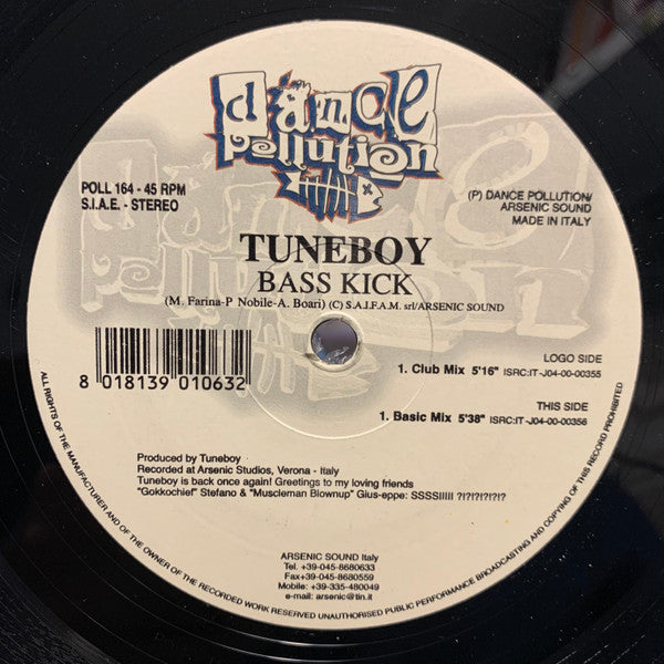 Tuneboy : Bass Kick (12")