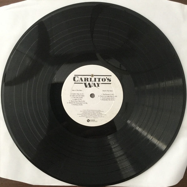 Patrick Doyle : Carlito's Way (Original Motion Picture Score) (LP, Ltd, RE)