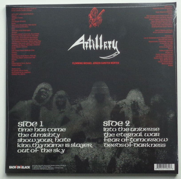 Artillery (2) : Fear Of Tomorrow (LP, Album, RE, Whi)