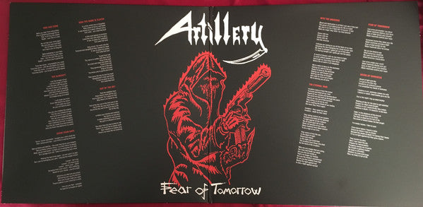 Artillery (2) : Fear Of Tomorrow (LP, Album, RE, Whi)