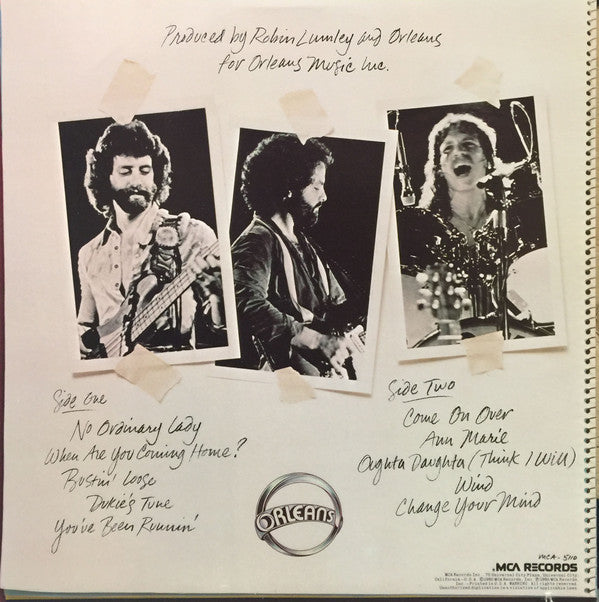 Orleans : Orleans (LP, Album, Glo)