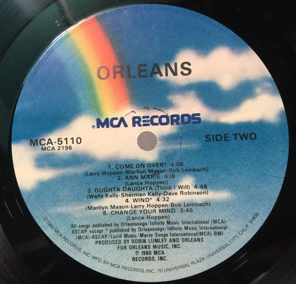 Orleans : Orleans (LP, Album, Glo)
