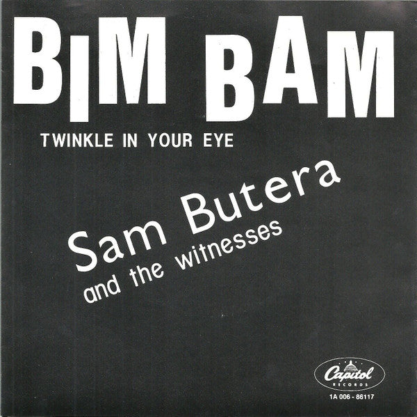Sam Butera And The Witnesses : Bim Bam / Twinkle In Your Eye (7", Single, RE)