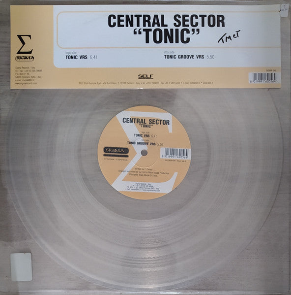 Central Sector : Tonic (12", Tra)