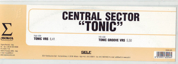 Central Sector : Tonic (12", Tra)