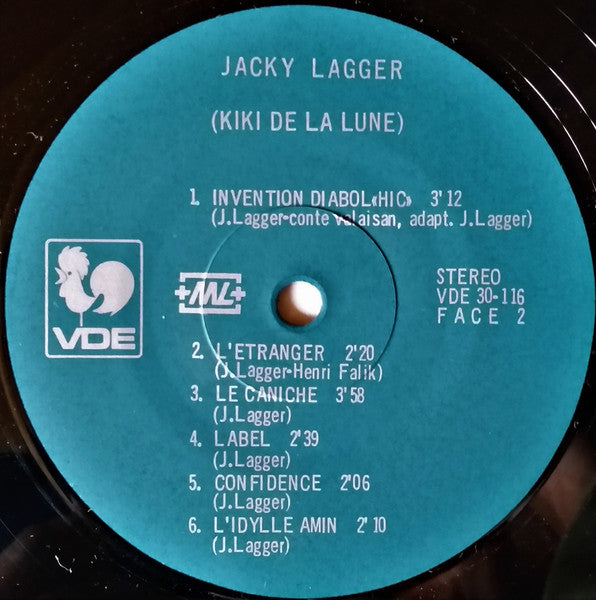 Jacky Lagger : Kiki De La Lune (LP, Album)