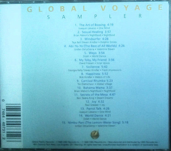 Various : Global Voyage Sampler (CD, Smplr)
