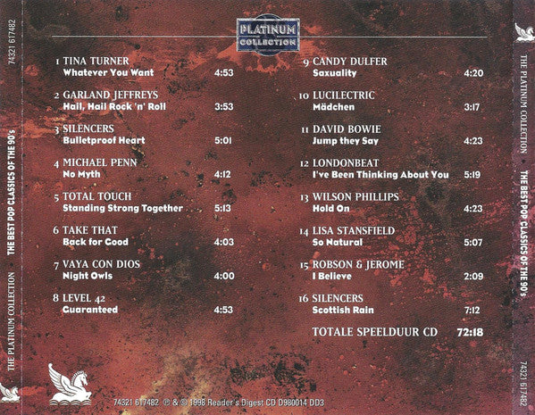 Various : The Best Pop Classics Of The 90's (CD, Comp)