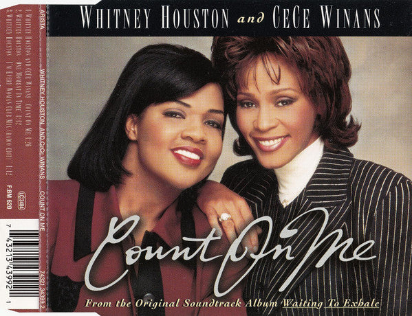 Whitney Houston And CeCe Winans : Count On Me (CD, Maxi)