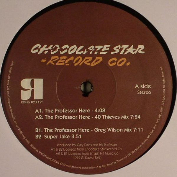 Gary Davis : A New Jersey Story (The Timeless Works Of Gary Davis) (12")