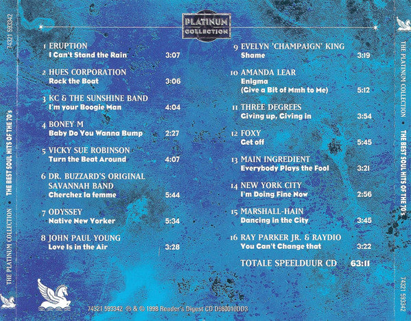 Various : The Best Soul Hits Of The 70's (CD, Comp)