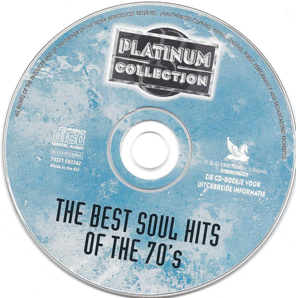 Various : The Best Soul Hits Of The 70's (CD, Comp)