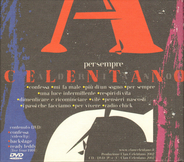 Adriano Celentano : Per Sempre (CD, Album + DVD-V)