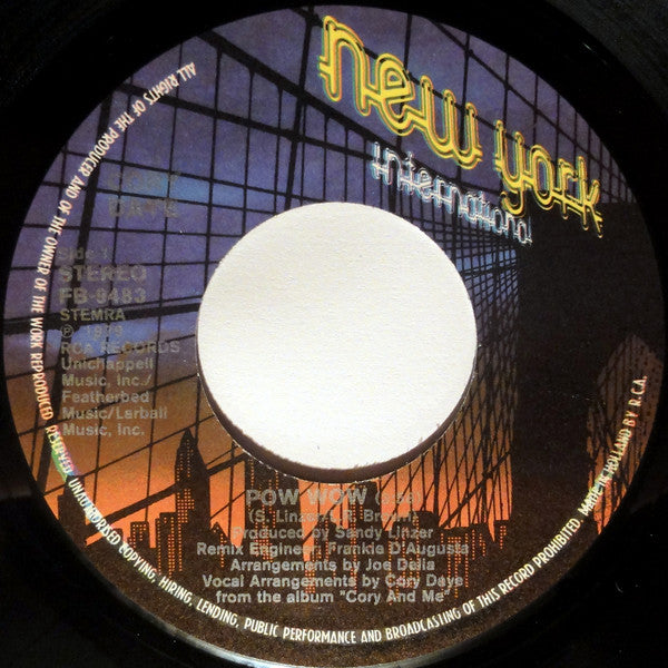 Cory Daye : Pow Wow (7")