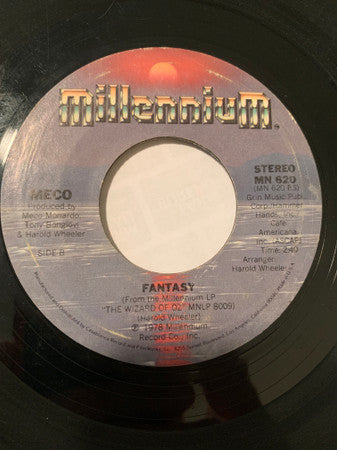 Meco Monardo : Themes From The Wizard Of Oz / Fantasy  (7", Single, Styrene)