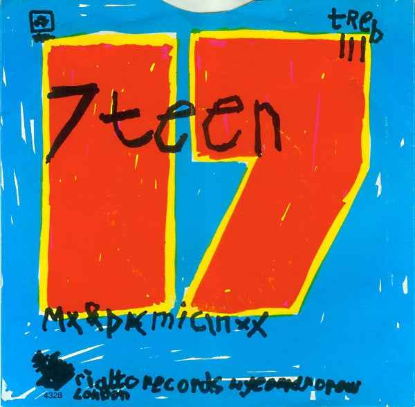 The Regents : 7 Teen (7", Single)