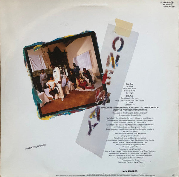 One Way : Wrap Your Body (LP, Album)