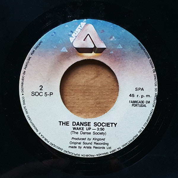The Danse Society : Wake Up (7", Single)