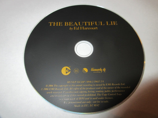 Ed Harcourt : The Beautiful Lie (CD, Album, Copy Prot., Promo)
