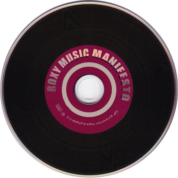 Roxy Music : Manifesto (HDCD, Album, RE, RM, Arv)
