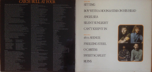 Cat Stevens : Catch Bull At Four (LP, Album, RP, Gat)