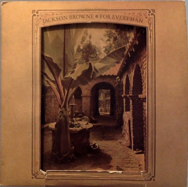 Jackson Browne : For Everyman (LP, Album, RP, Pit)