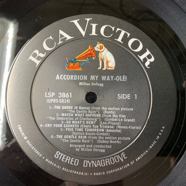 Milton DeLugg : Accordion My Way-Olè! (LP)