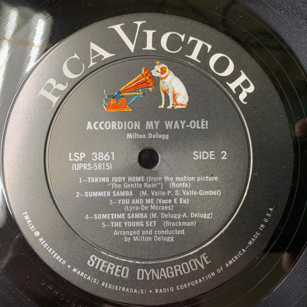 Milton DeLugg : Accordion My Way-Olè! (LP)