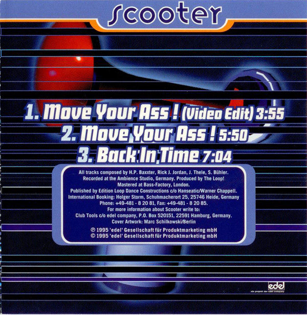 Scooter : Move Your Ass! (CD, Maxi)