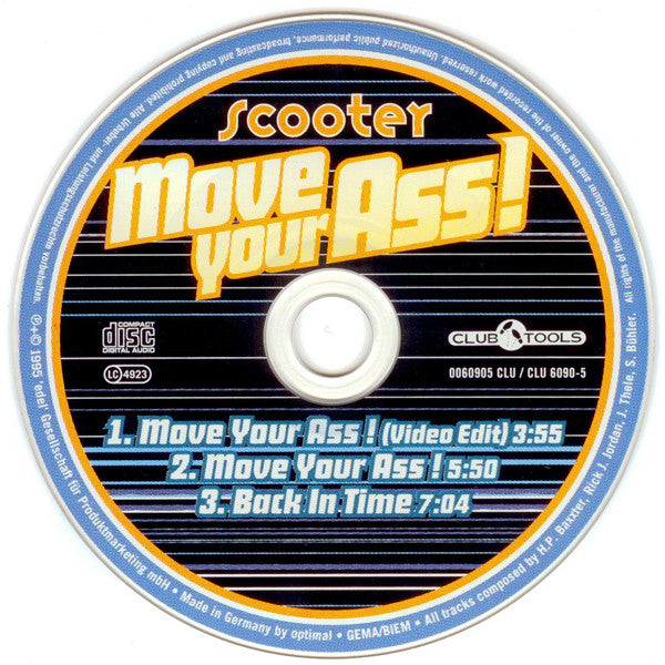 Scooter : Move Your Ass! (CD, Maxi)