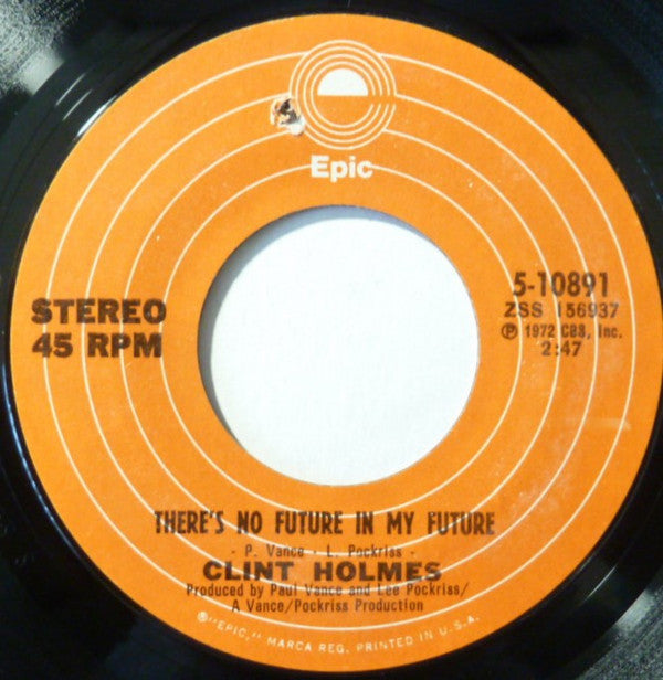 Clint Holmes : Playground In My Mind (7", Single, RP, Styrene, Ter)