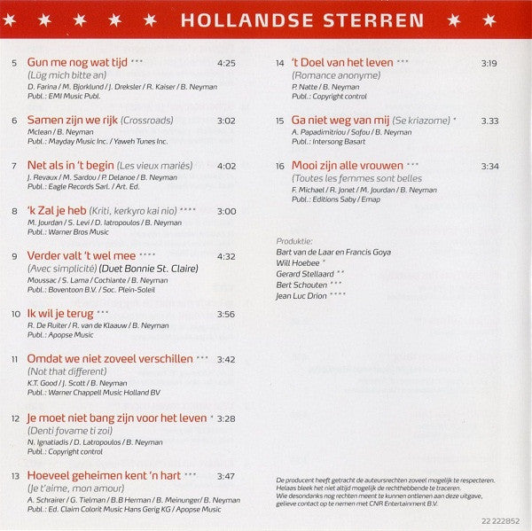 Benny Neyman : Het Allermooiste Van Benny Neyman (3xCD, Comp)