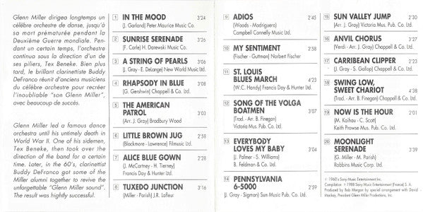 The Glenn Miller Orchestra : Glenn Miller Orchestra (CD, Comp, RE)