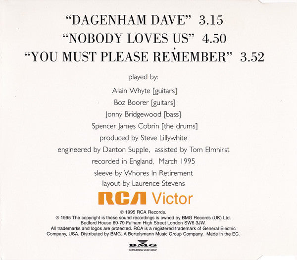 Morrissey : Dagenham Dave (CD, Single)