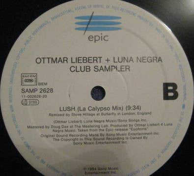 Ottmar Liebert & Luna Negra* : Club Sampler (12", Promo)