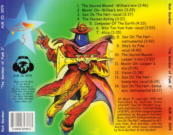 Rick Gardner : The Gardner Of Funk 2 (CD, Album)