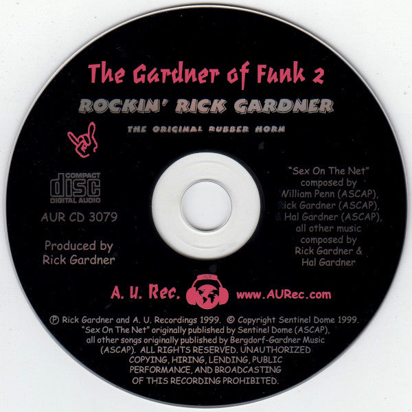 Rick Gardner : The Gardner Of Funk 2 (CD, Album)