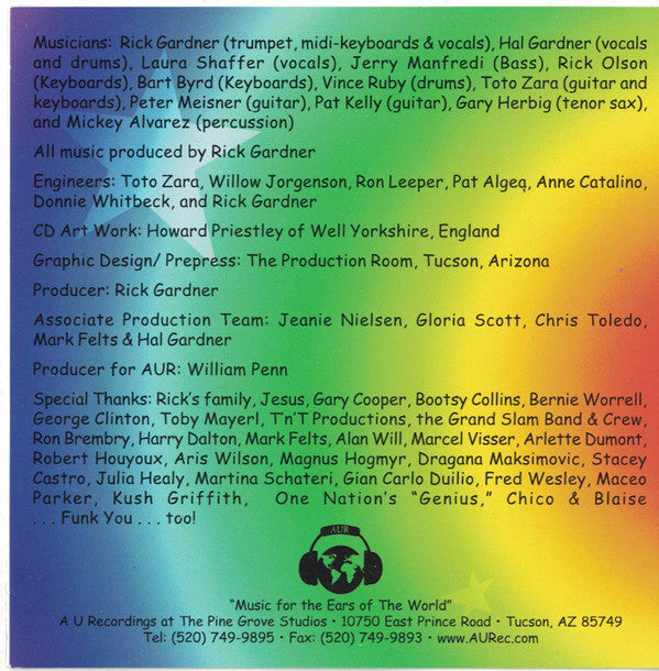 Rick Gardner : The Gardner Of Funk 2 (CD, Album)