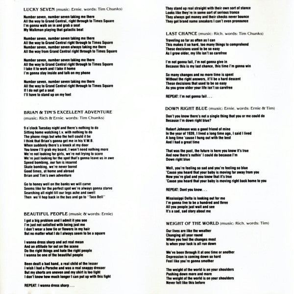 Token Entry : The Weight Of The World (CD, Album)