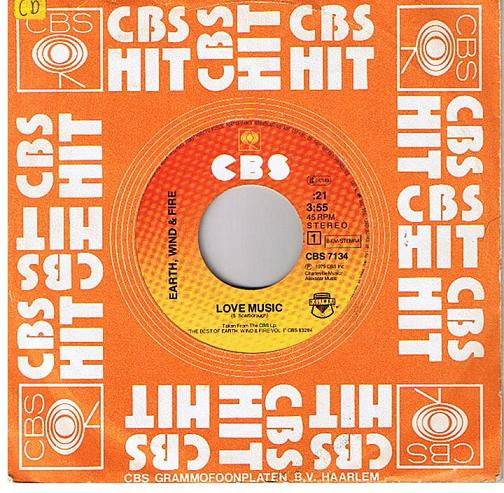 Earth, Wind & Fire : Love Music (7", Single)
