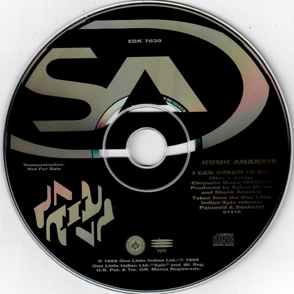 Skunk Anansie : I Can Dream (CD, Single, Promo)