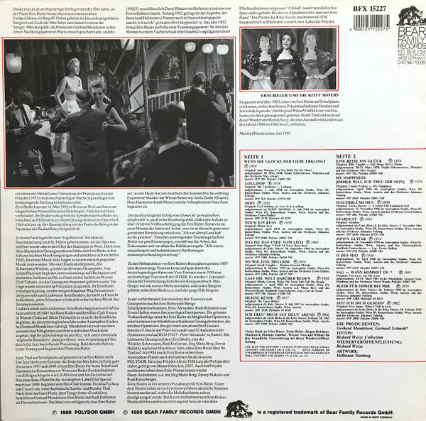 Erni Bieler : Eine Reise Ins Glück (LP, Album, Comp, Mono)