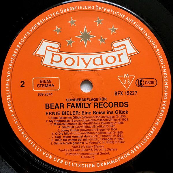 Erni Bieler : Eine Reise Ins Glück (LP, Album, Comp, Mono)