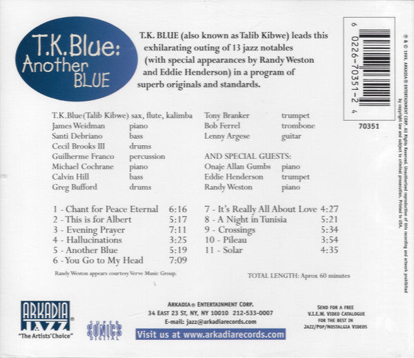 T.K. Blue : Another Blue (CD, Album)