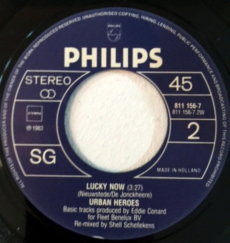 Urban Heroes : Never Change A Winning Team (7", Single)